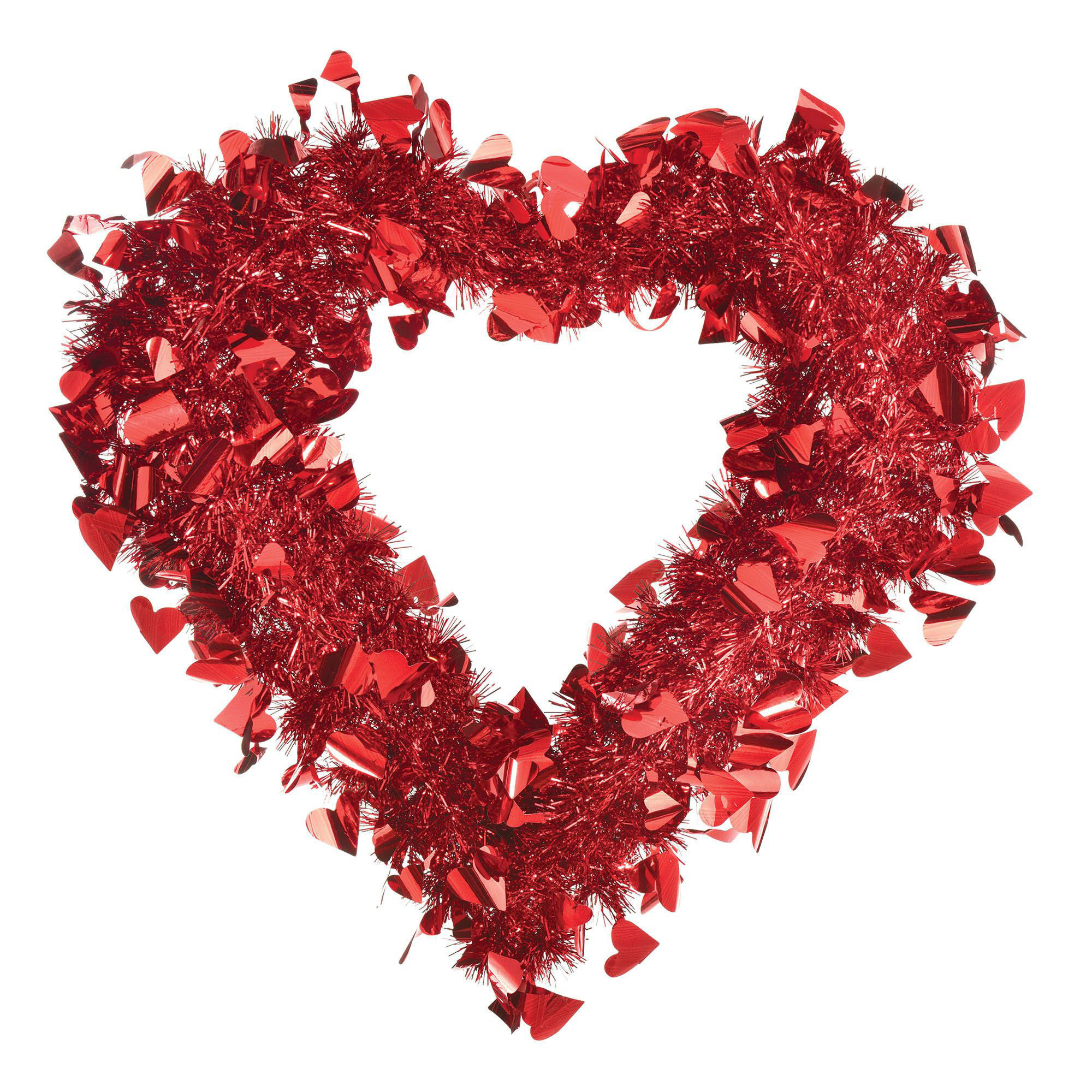 Amscan Heart 15 5 Tinsel Wreath Reviews Wayfair
