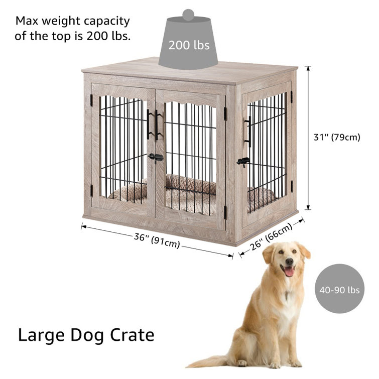 2x4 dog crate