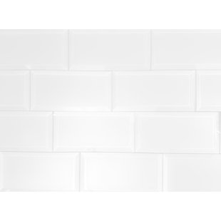 Matte Subway Tile You Ll Love Wayfair Frosted Elegance 3 X 6 Gl Subway Tile In Matte White