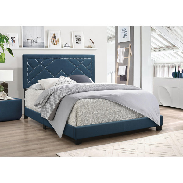 Bargain Spicer Fabric Queen Upholstered Standard Bed By Winston Porter Herry Up