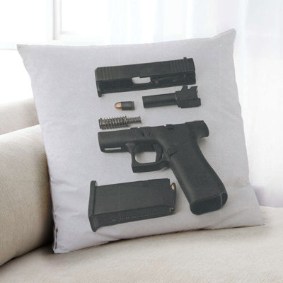 Tools Guns 12 Throw Pillow East Urban Home Cover Material Microsuede Tools Guns 12 Throw Pillow East Urban Home Cover Material Microsuede