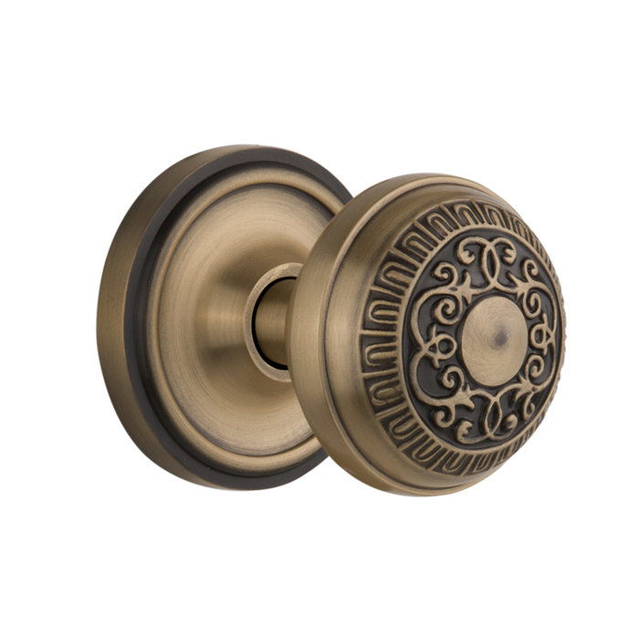 Nostalgic Warehouse Egg Dart Double Dummy Door Knob With Classic