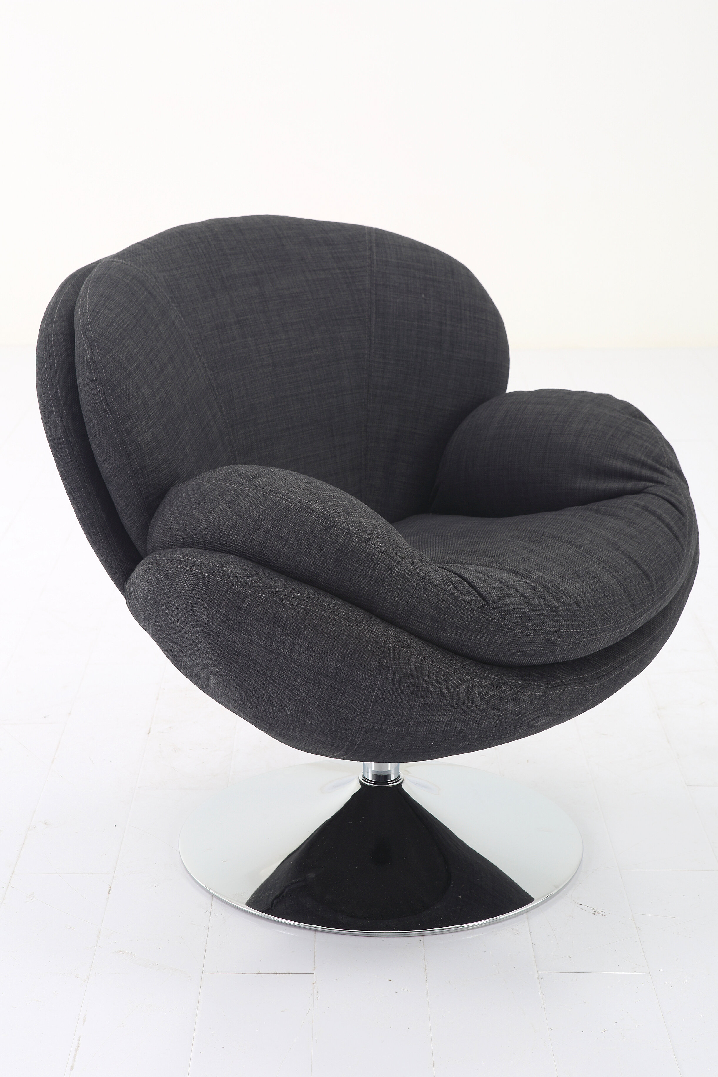 comfy chair grey fabric modern occasional bedroom chair
