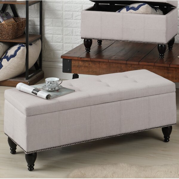 Darrah Upholstered Storage Bench by Charlton Home