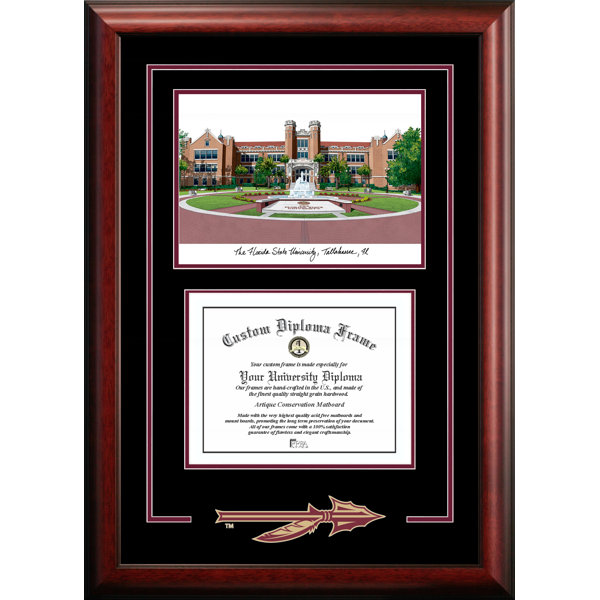 NCAA Spirit Graduate Diploma Picture Frame by Campus Images