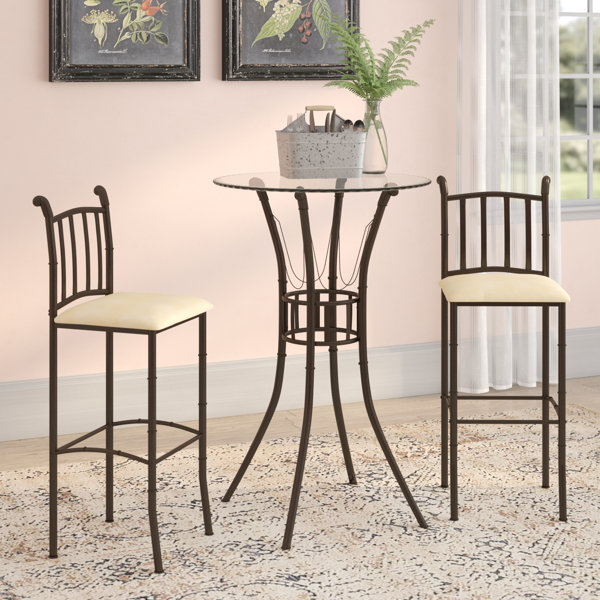 Jeffrey 3 Piece Pub Table Set By Winston Porter 2019 Online