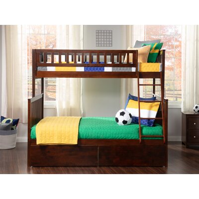 shyann twin over twin bunk bed