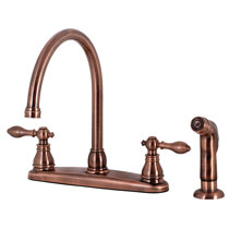 Wayfair | Antique Copper Kitchen Faucets You'll Love in 2022