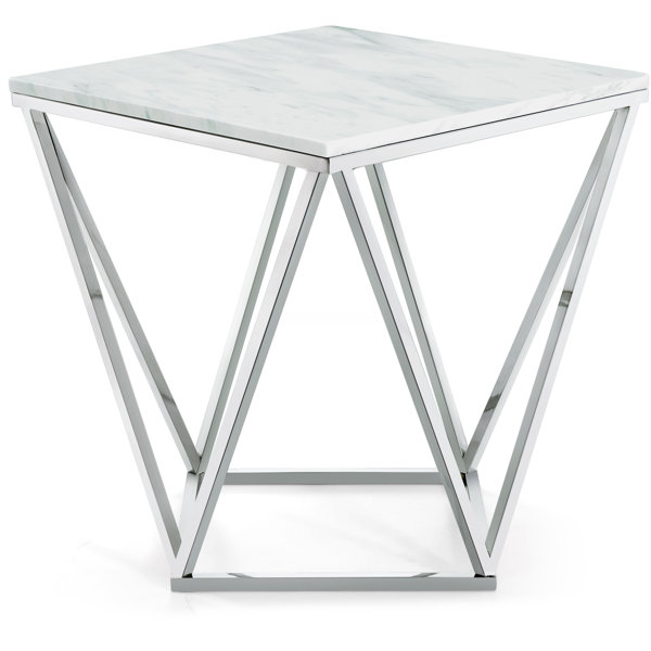Robeson Marble End Table By Willa Arlo Interiors 2019 Sale
