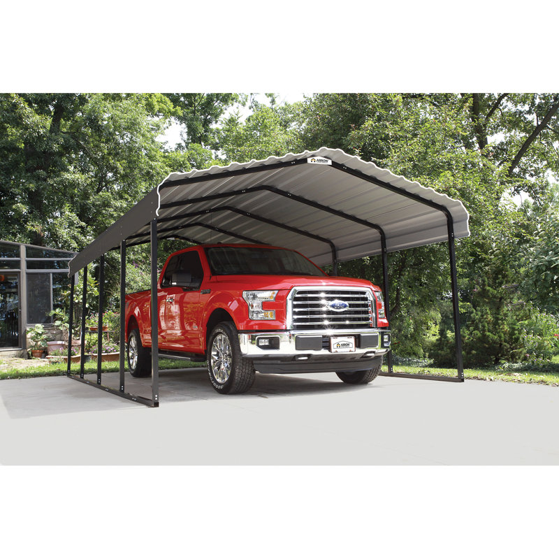 Arrow Steel Carport 12 Ft X 20 Ft Canopy Wayfair