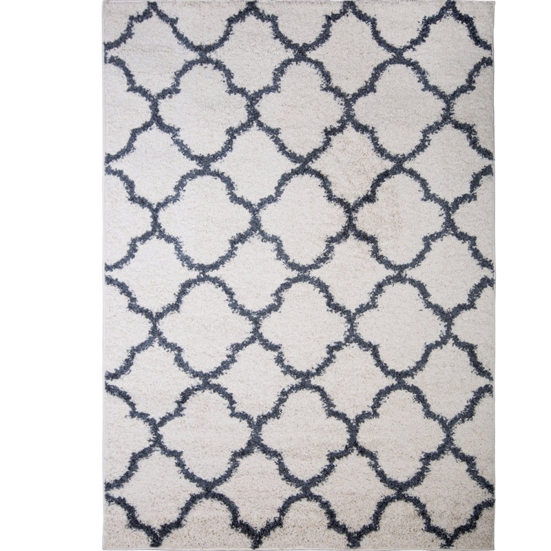 Nicole Miller Synergy White Blue Area Rug Reviews Wayfair Nicole Miller Synergy White Blue Area