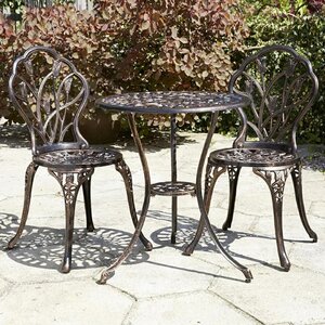 Modern Home 3 Piece Bistro Set