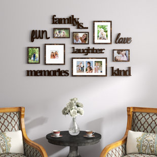 Wedding Picture Frames You Ll Love Wayfair Peavey 13 Piece Family Picture Frame Set
