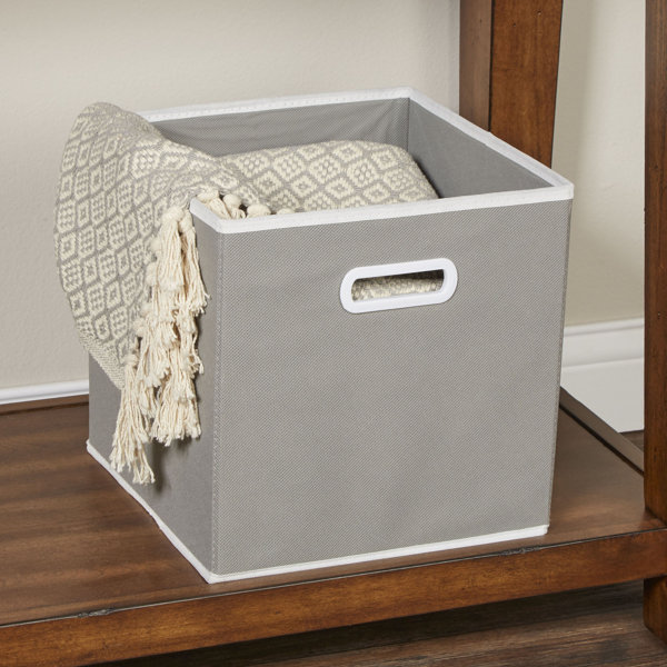 Kenton Grey Storage Bins | Wayfair