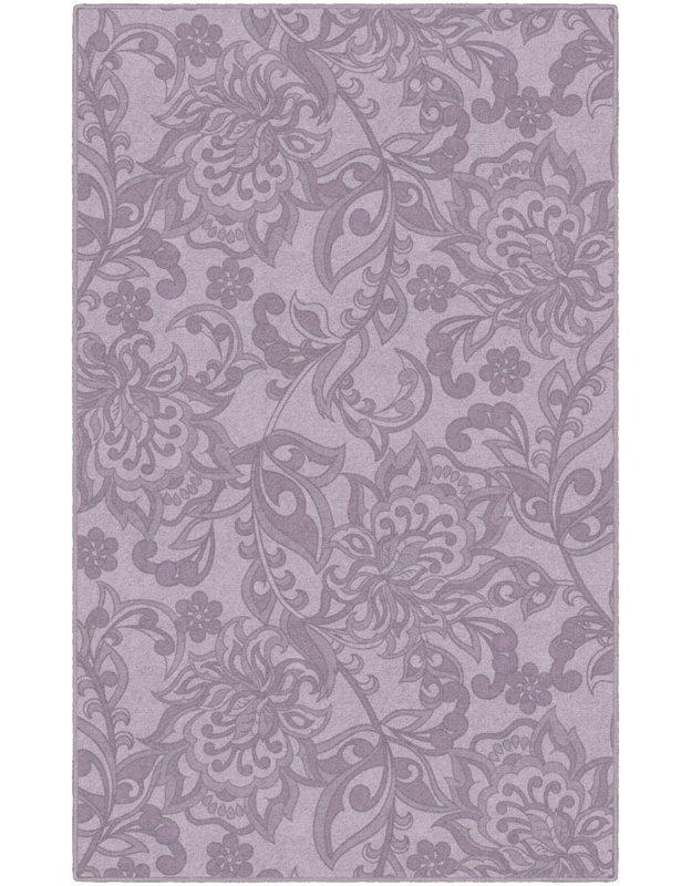 Winston Porter Lisbeth Traditional Jacobean Floral Purple Area Rug Reviews Wayfair