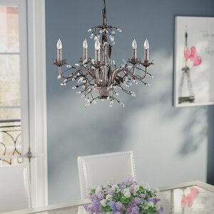 5-Light Crystal Chandelier