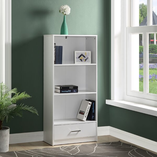 Raemon Wood Standard Bookcase By Ebern Designs