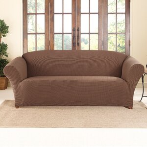 Honeycomb Box Cushion Sofa Slipcover