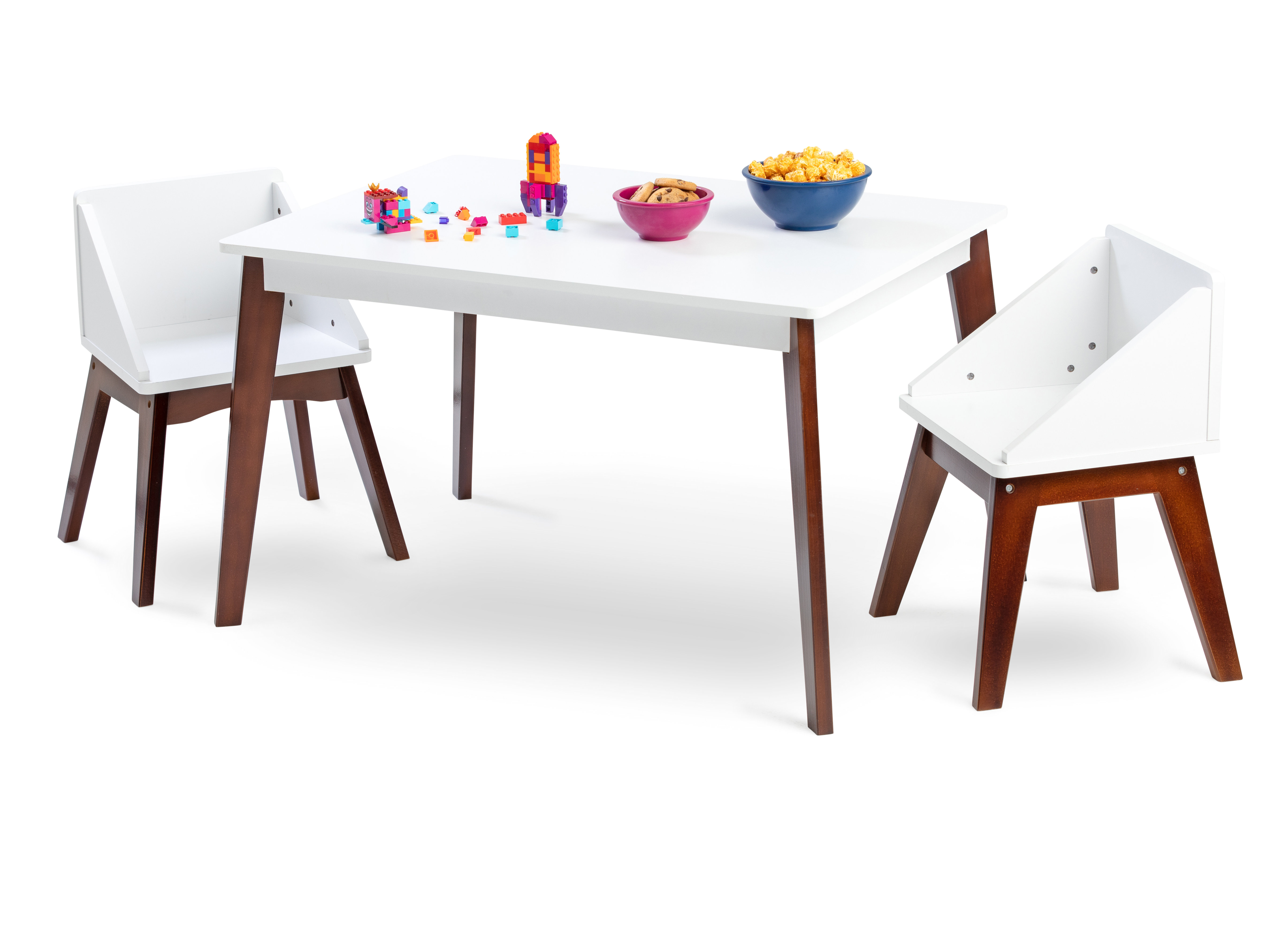 kids table and two chairs