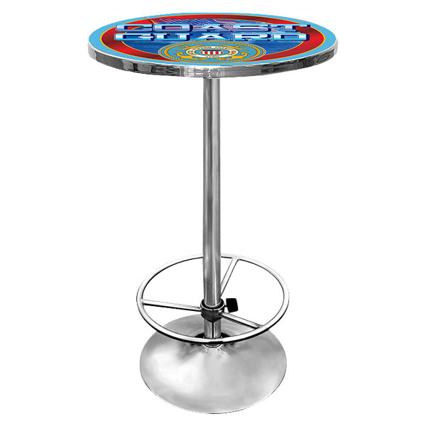 US Coast Guard Pub Table By Trademark Global Great price