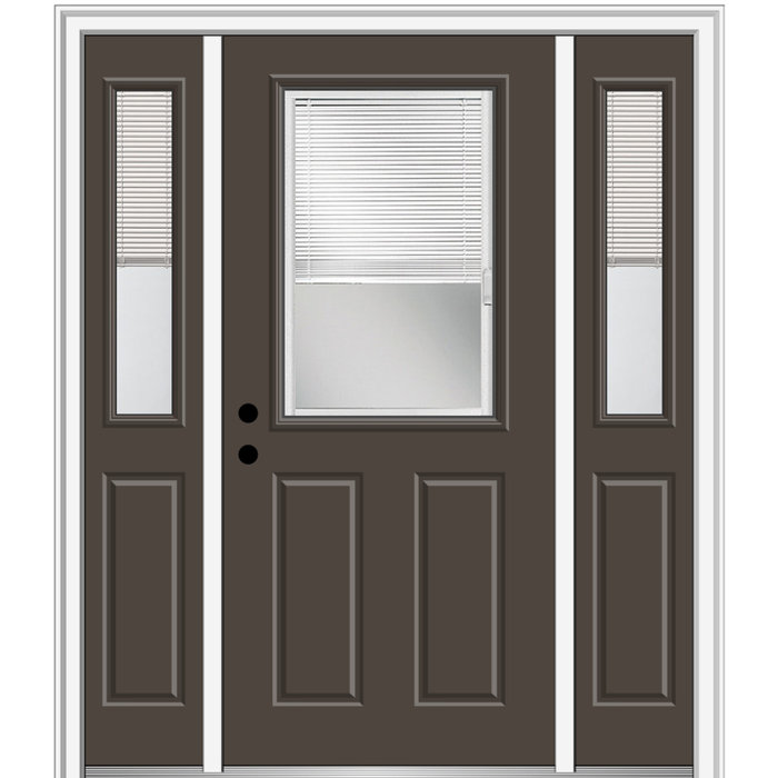 Verona Home Design 1 Panel Ready To Install Fibreglass Prehung