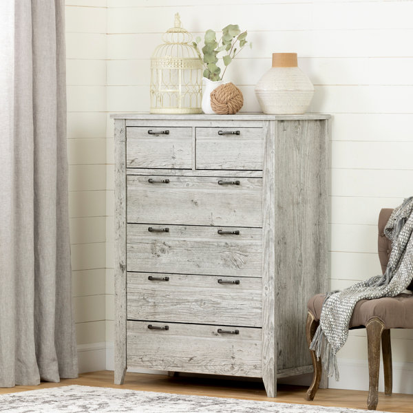 Lionel 6 Drawer Combo Dresser By South Shore Design