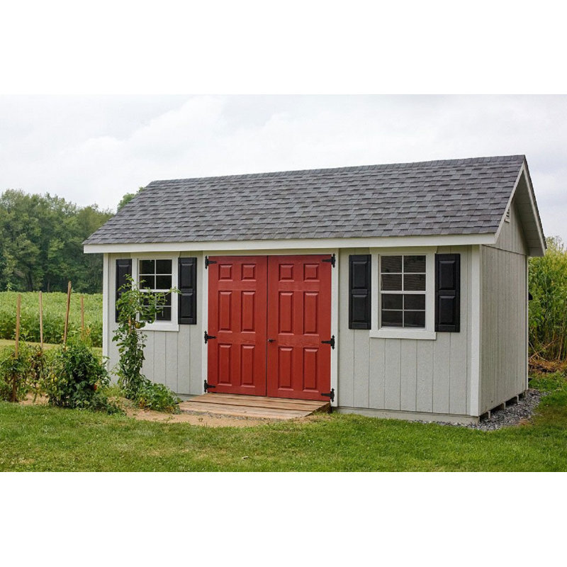 Yardcraft Fairmont 18 Ft W X 10 Manufactured Wood Gl Yardcraft Fairmont 18 Ft W X 10