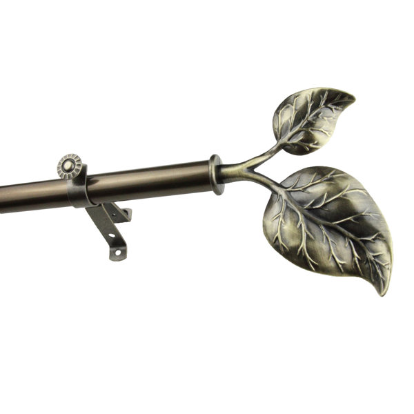 Rod Desyne Modern Ivy Single Curtain Rod and Hardware Set & Reviews