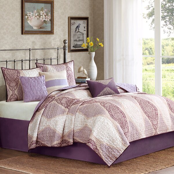 Madison Park Callaway 6 Piece Coverlet Set & Reviews | Wayfair