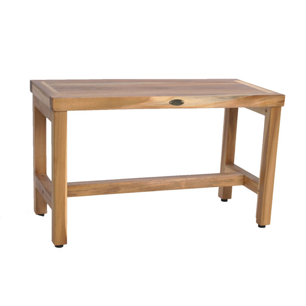 EcoDecors EarthyTeak™ Shower Seat & Reviews Wayfair