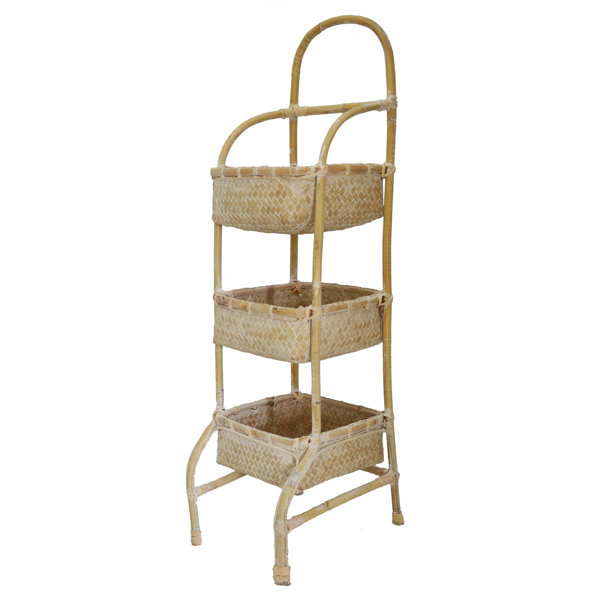 3 Tiered Basket Floor Stand Wayfair