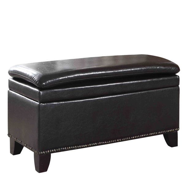 Edmundo Upholstered Storage Bench By World Menagerie Bargain