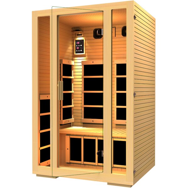 Joyous 2 Person FAR Infrared Sauna by JNH Lifestyles