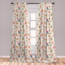 Gingerbread Curtains Wayfair