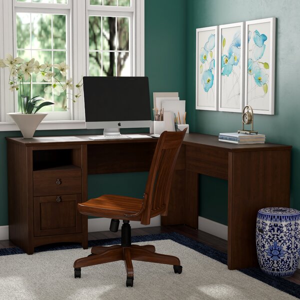 Fralick L-Shaped Executive Desk by Darby Home Co