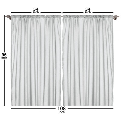 Anchor Room Darkening Rod Pocket Curtain Panels East Urban Home Size per Panel: 54