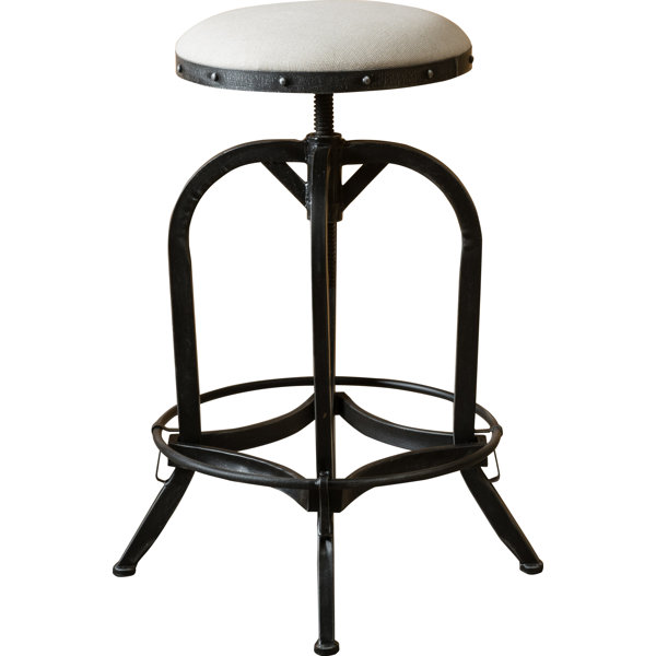 Mira Adjustable Height Swivel Bar Stool by Trent Austin Design