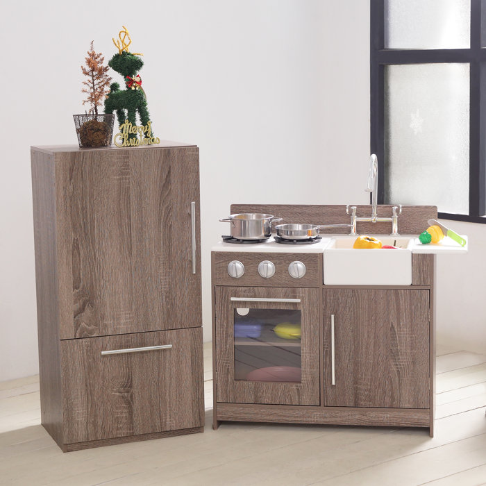 Teamson Kids 2 Piece Soho Big Play Kitchen Set Reviews Wayfair Ca