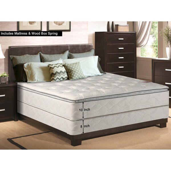 10 Firm Innerspring Mattress With Box Spring by Spinal Solution