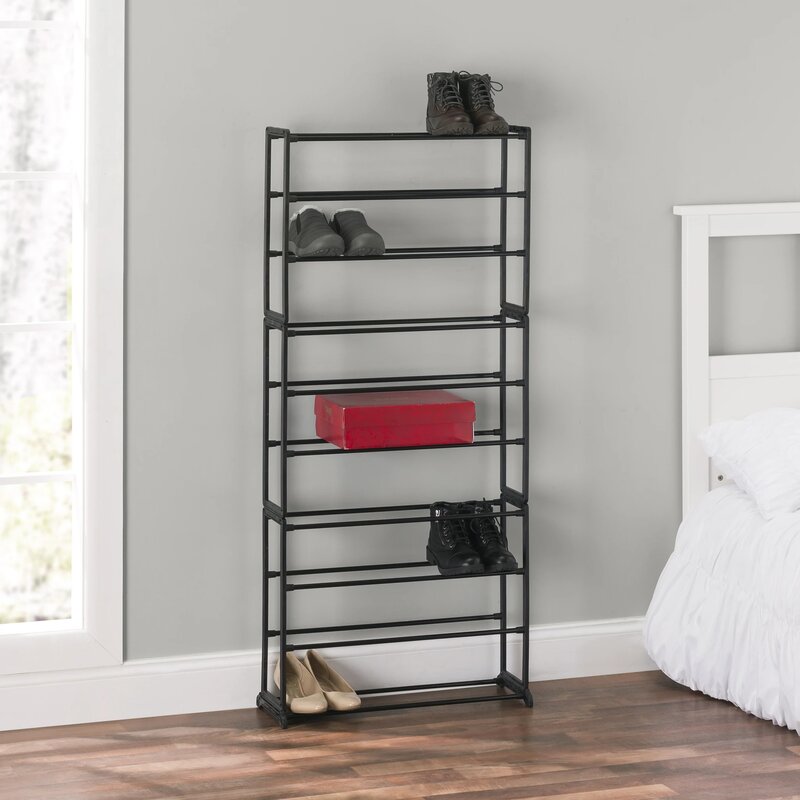 Sunbeam 10 Tier 30 Pair Shoe Rack Reviews Wayfair