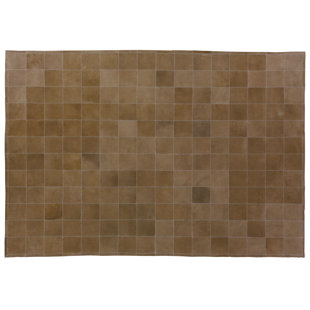Suede Rug Wayfair Suede Hand Woven Light Brown Area Rug