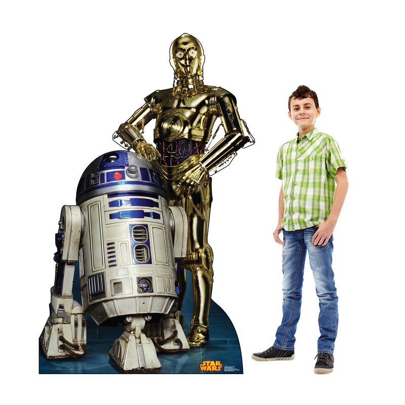 Advanced Graphics Star Wars R2d2 And C3po Cardboard Standup Reviews Wayfair