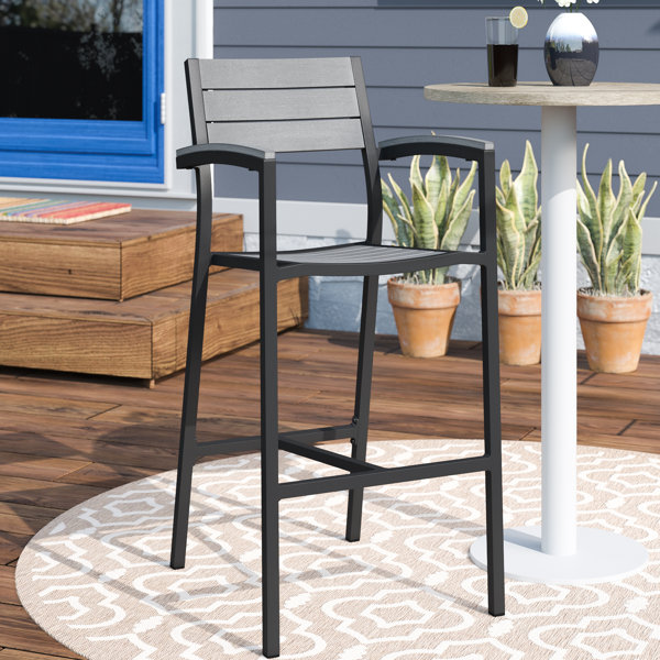 Ellport 28.5 Patio Bar Stool by Latitude Run| @ $233.25