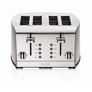 4-Slice Toaster in Silver