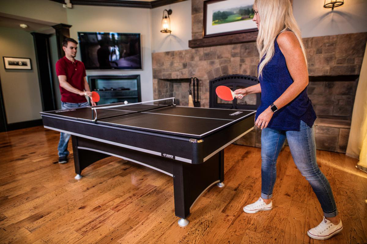 Triumph Sports USA Phoenix Billiard Table with Table Tennis Top