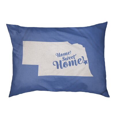 Omaha Home Sweet Designer Pillow East Urban Home Size: Large (40