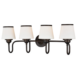 Best Dodwell 4-Light Vanity Light By Birch Lane™ Wall Lights Dodwell 4-Light Vanity Light By Birch Lane™ Wall Lights