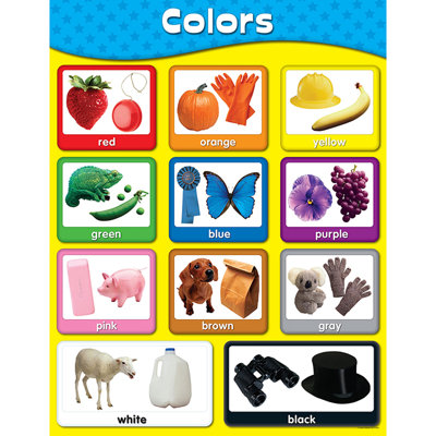 Colors Chart Frank Schaffer PublicationsCarson Dellosa Publications