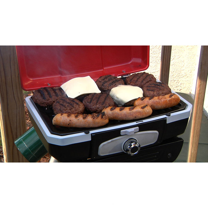 Cuisinart Petit Gourmet Portable Propane Gas Outdoor Grill with Versa