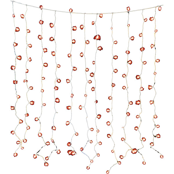 150 Incandescent Curtain Light Twinkle by Queens of Christmas